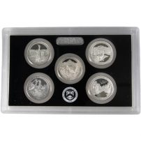 2011 US Mint Silver Proof America the Beautiful Quarters Set