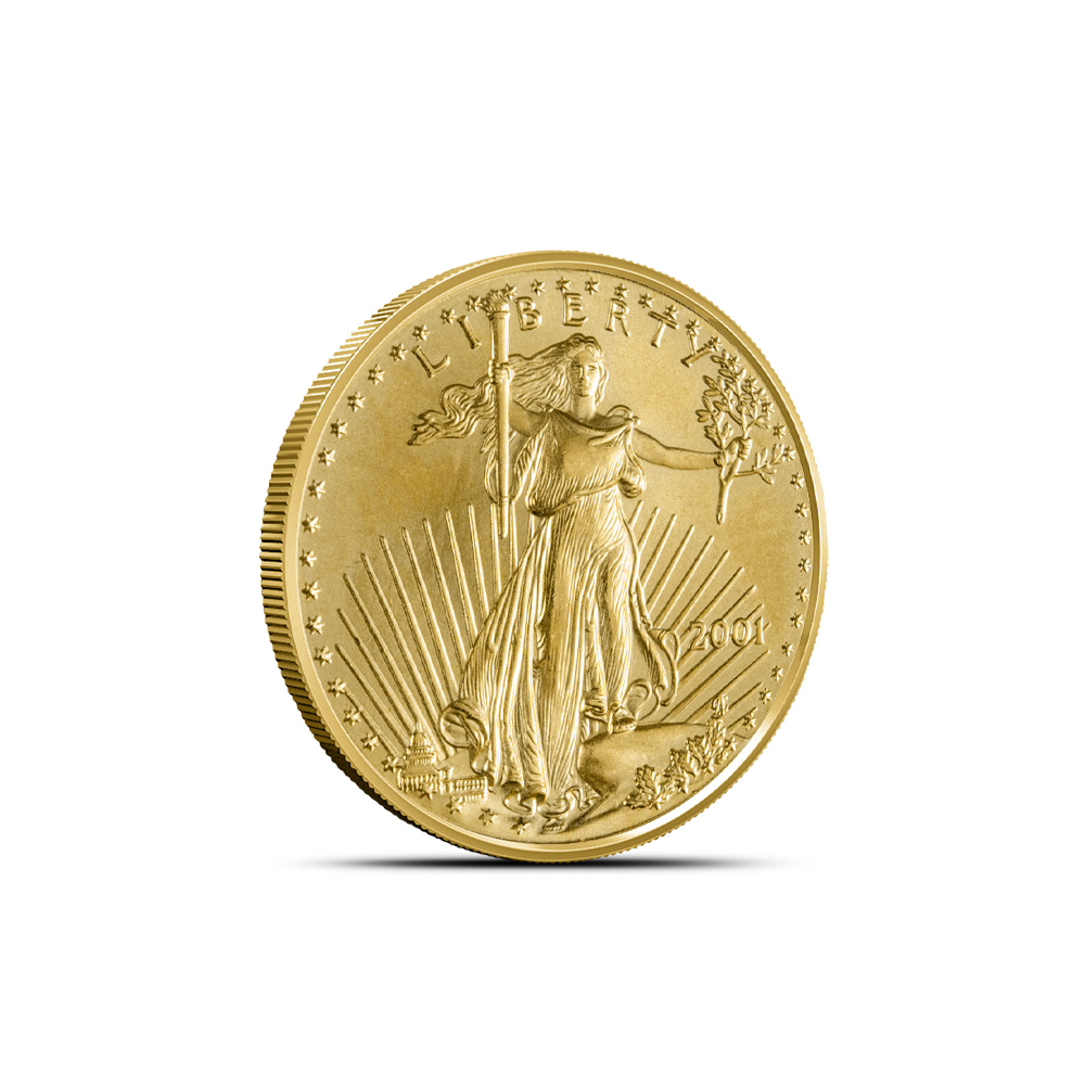 2001 1/10 oz American Gold Eagle Coin