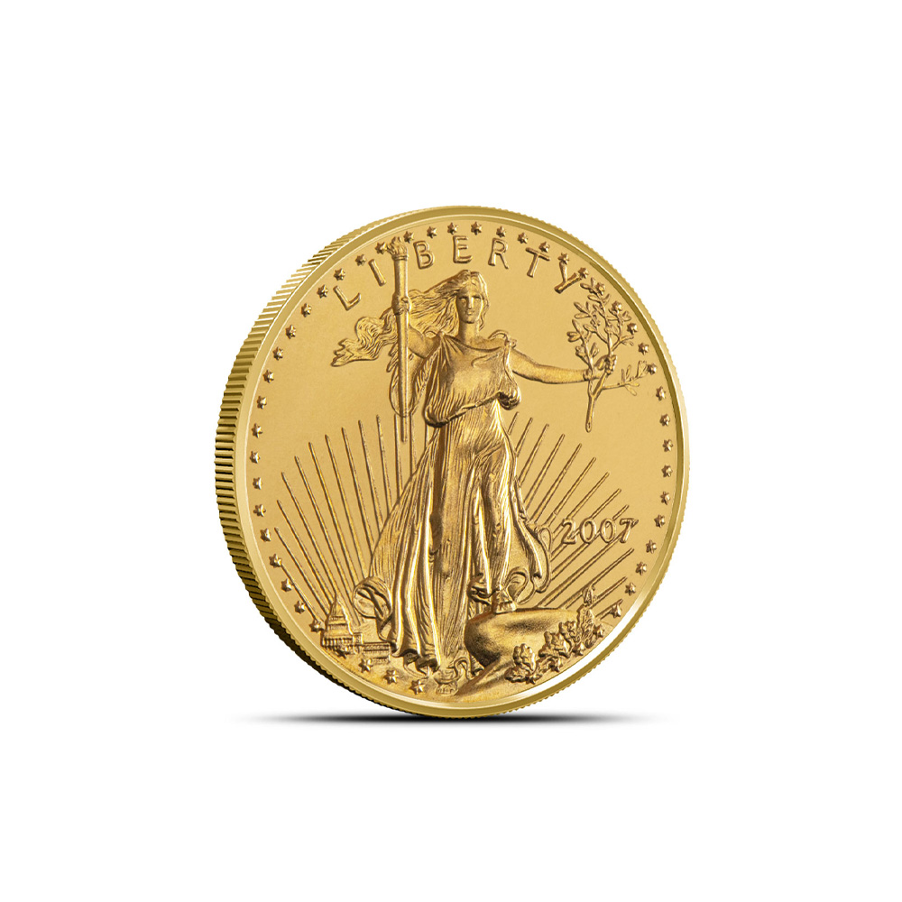 2007 1/10 oz American Gold Eagle Coin
