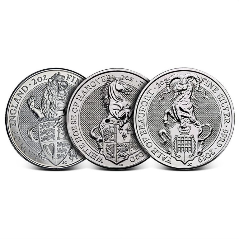 Buy Silver Queen's Beast Coins | JM Bullion™
