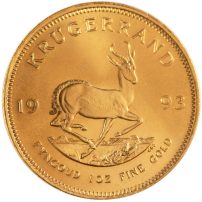 1993 1 oz South African Gold Krugerrand Coin