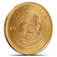 1985 1 oz South African Gold Krugerrand Coin