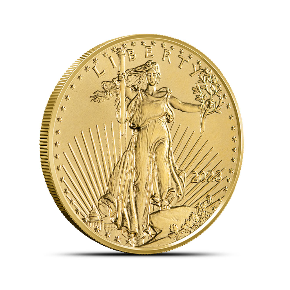 2023 1/2 oz American Gold Eagle Coin (BU)