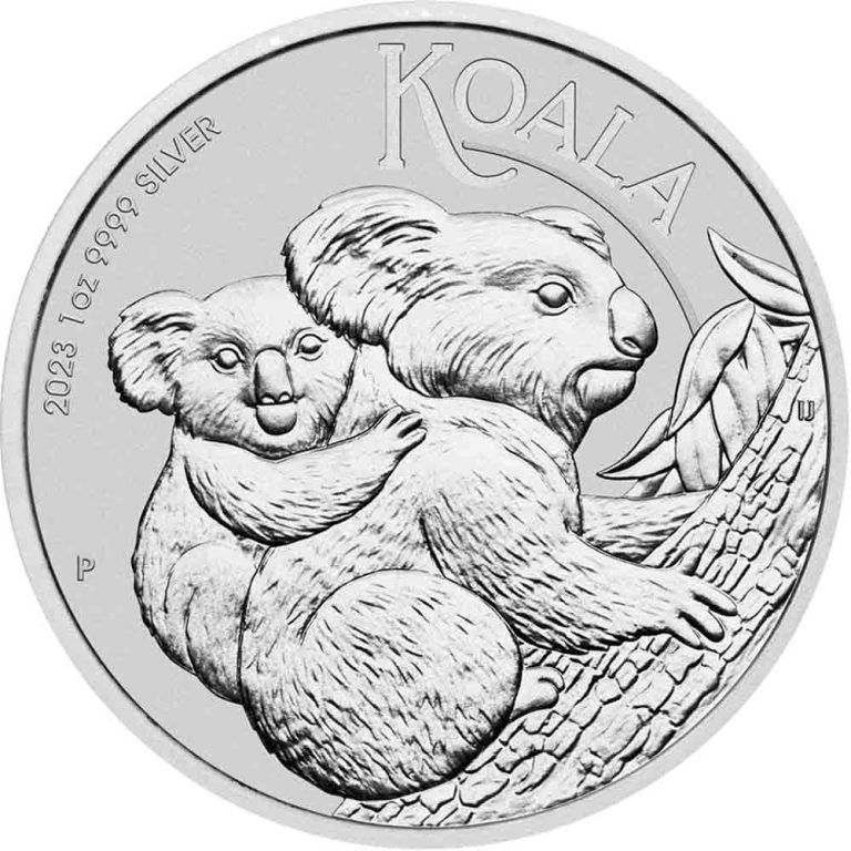 2023 1 oz Australian Silver Koala Coin (BU)