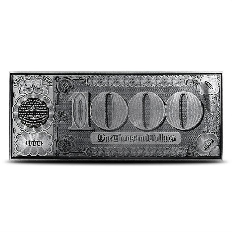 4 oz Silver Bar (Varied Condition, Any Mint)