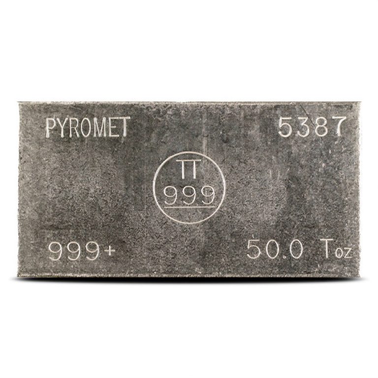 50 oz Pyromet Silver Bar (New)