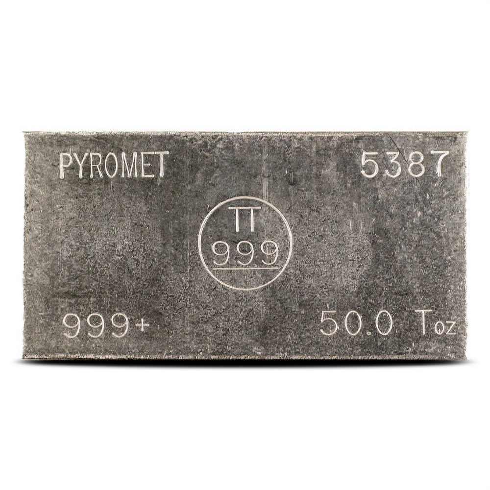 50 oz Pyromet Silver Bar (New)