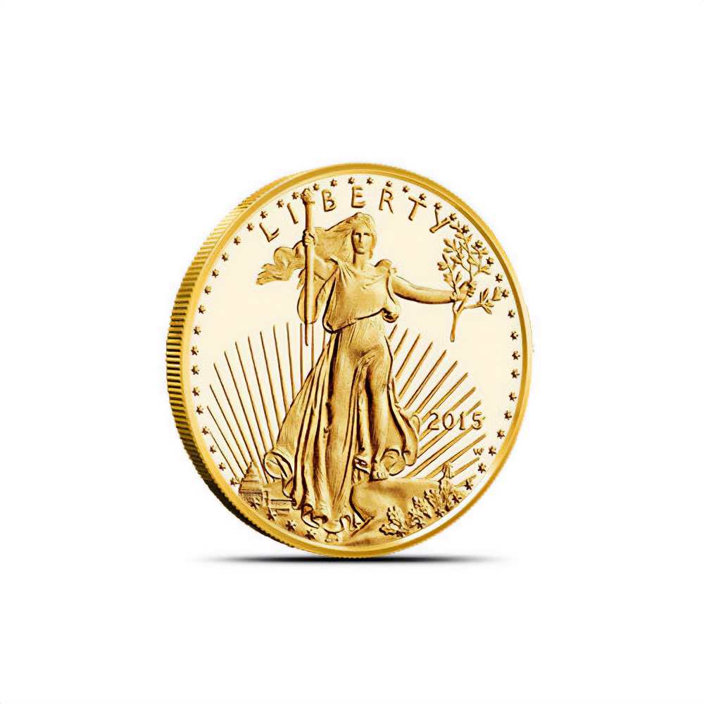 2015-W 1/10 oz Proof American Gold Eagle Coin (Box + CoA)