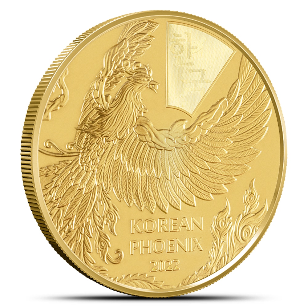 2022 1 oz South Korean Gold Phoenix l JM Bullion™