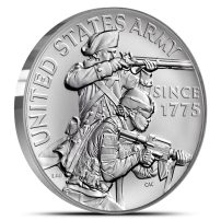 2023 2.5 oz US Mint Army Silver Medal (Box + CoA)