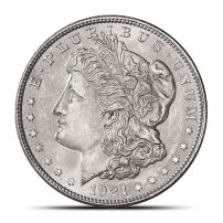 1921 Morgan Silver Dollar Coin (P, D, or S, BU)
