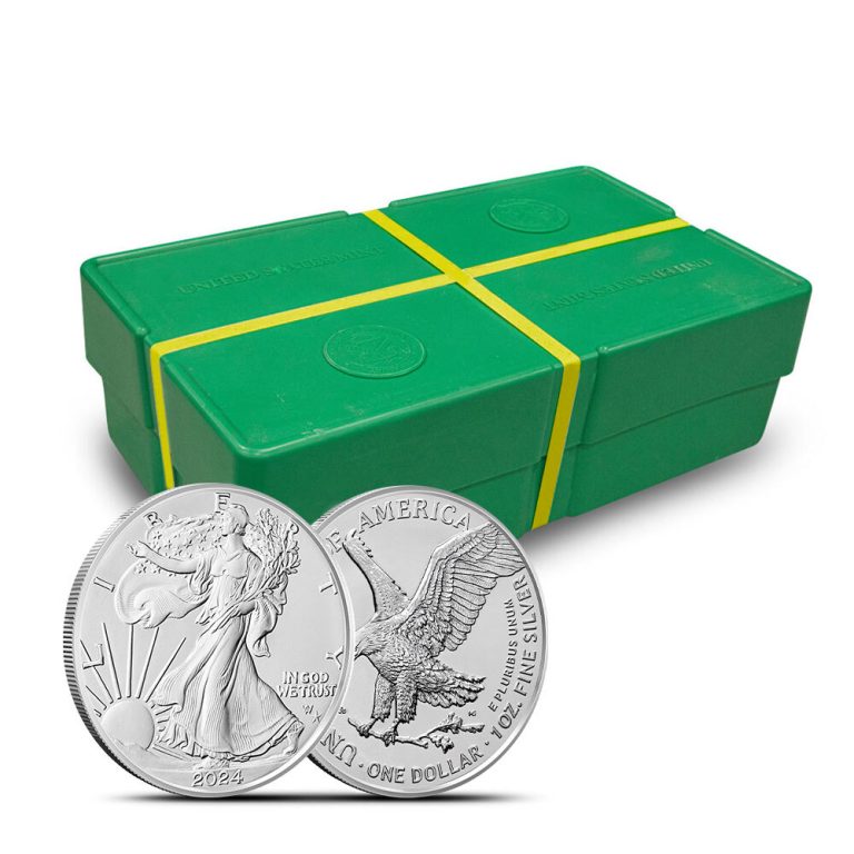 2024 (P) 1 oz Star Privy American Silver Eagle Monster Box (500 Coins, BU, Sealed)
