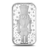 1 oz Nutcracker Silver Bar (New)