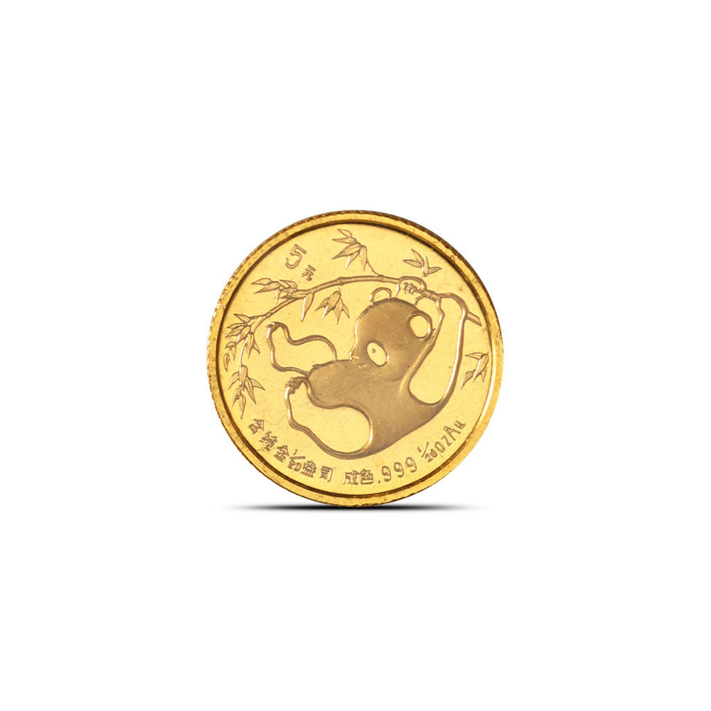 1985 1/20 oz Chinese Gold Panda Coin (Sealed)
