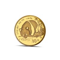 1987-Y 1/10 oz Chinese Gold Panda Coin Large Date (Sealed)