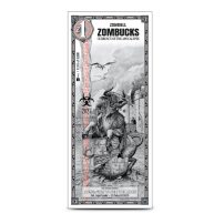 1 Zombucks World Zombull Silver Note (New)