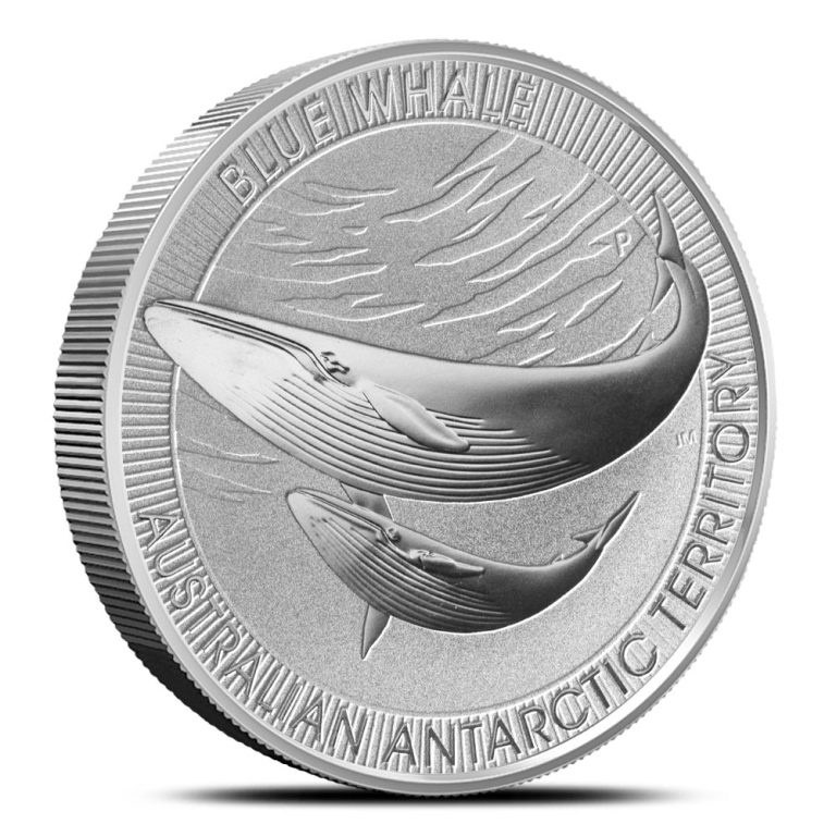 2022 1.5 oz Australian Blue Whale Silver Coin