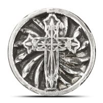 2 oz MK Barz Holy Trinity Silver Round (New)