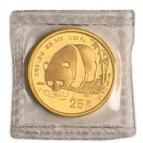 1987-S 1/4 oz Chinese Gold Panda Coin (Sealed)