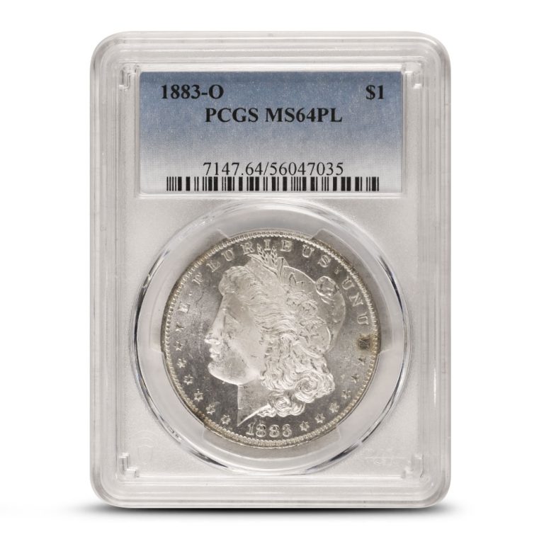 1883-O Morgan Silver Dollar Coin PCGS MS64 PL
