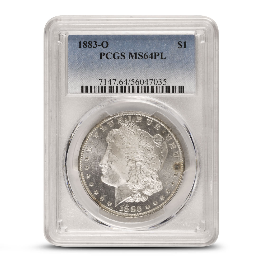 1883-O モルガンダラー PCGS MS64 Morgan dollar 1883-O Morgan Silver Dollar Coin PCGS MS64 PL l JM Bullion™