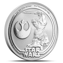 2025 1 oz Niue Silver Luke Skywalker Coin (BU)