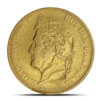 40 Francs France Gold Coin – Louis Philippe (Circulated)