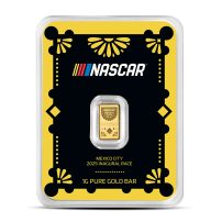 1 Gram NASCAR Mexico City Gold Bar (New w/ Assay)