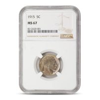 1915 Buffalo Nickel NGC MS67