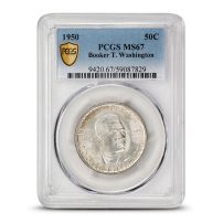 1950 Booker T. Washington Half Dollar PCGS MS67