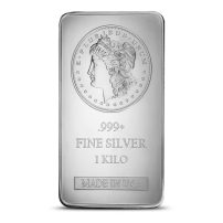 1 Kilo Sunshine Morgan Silver Bar (New)
