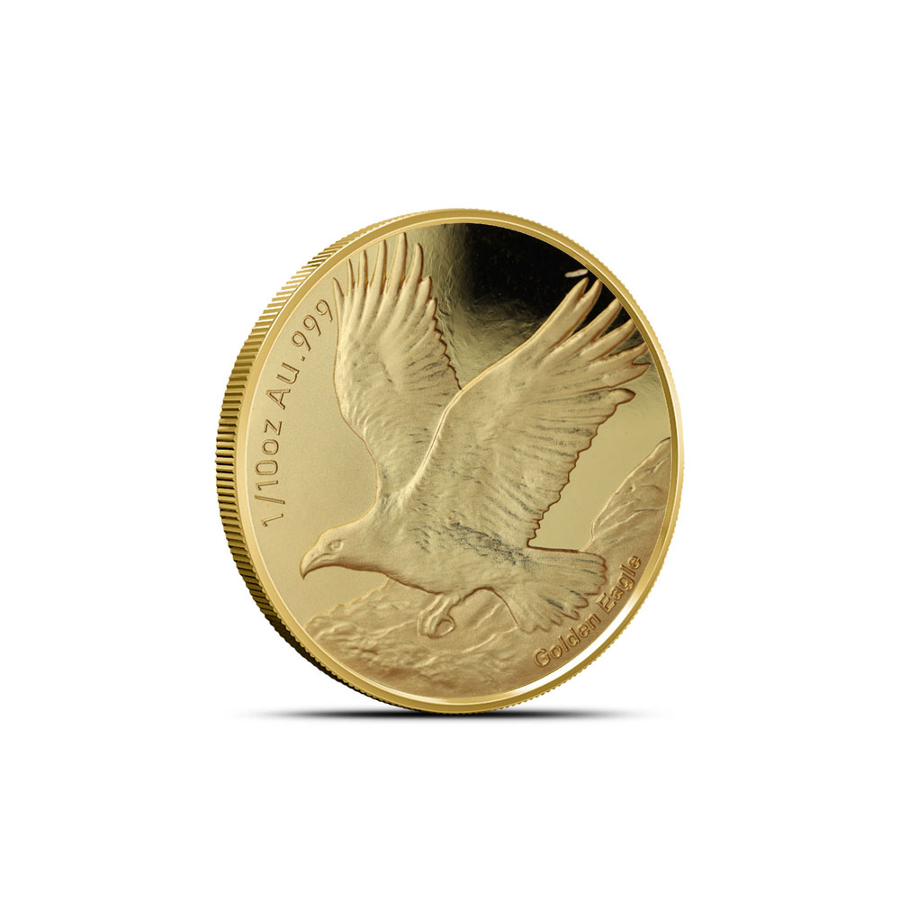 2025 1/10 oz Samoa Gold Golden Eagle Coin (BU)