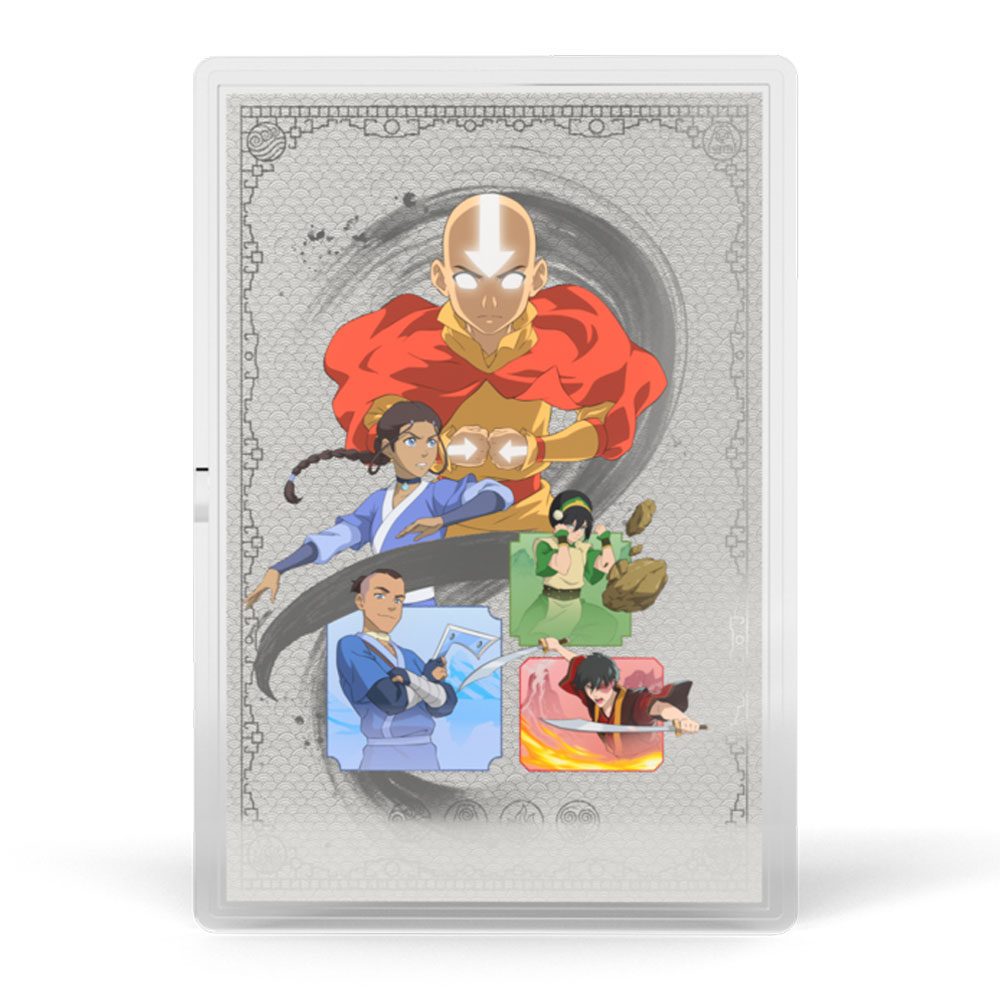 2025 5 Gram Niue Silver Avatar The Last Airbender Note (Box + CoA)