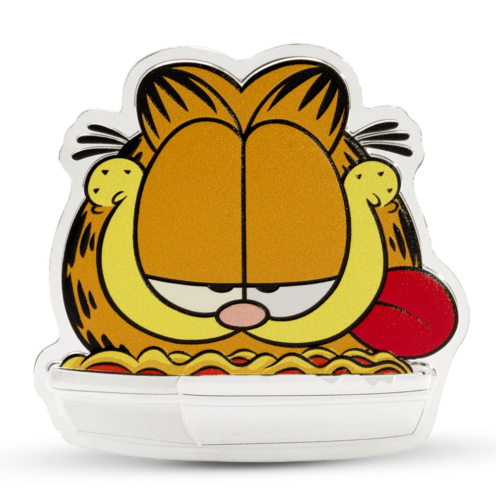 2025 1 oz Proof Colorized Niue Silver Garfield Coin (Box + CoA)