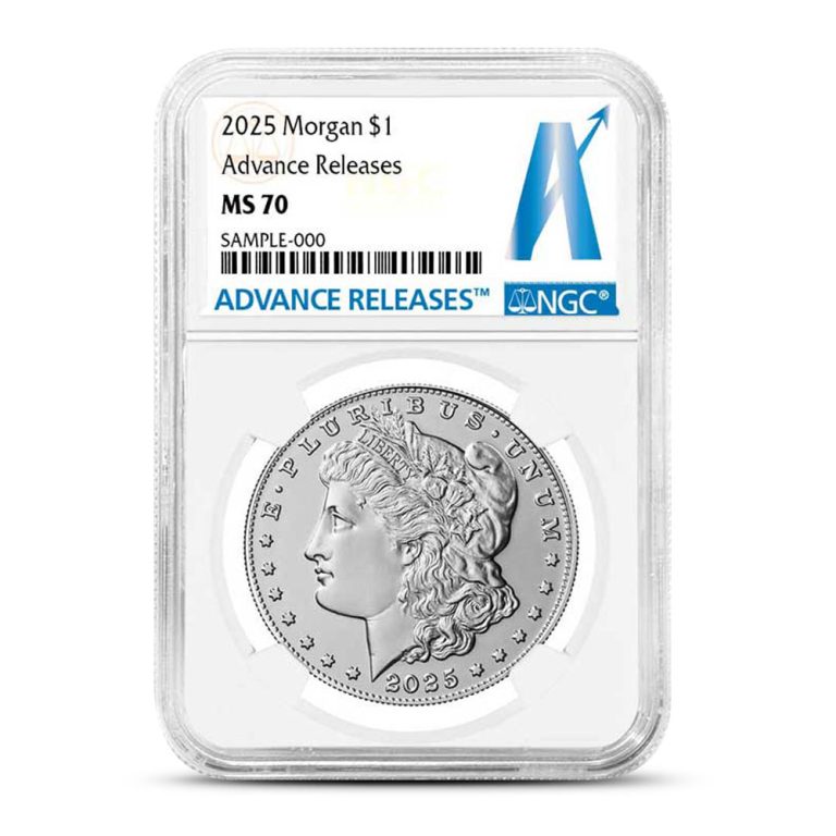 2025 Morgan Silver Dollar Coin NGC MS70 AR