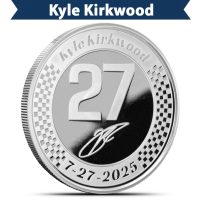 2025 1 oz Andretti IndyCar Kyle Kirkwood Silver Round (New)