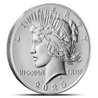 2025 Peace Silver Dollar Coin (Box + CoA)