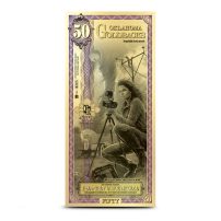 50 Oklahoma Goldback Gold Note (New)
