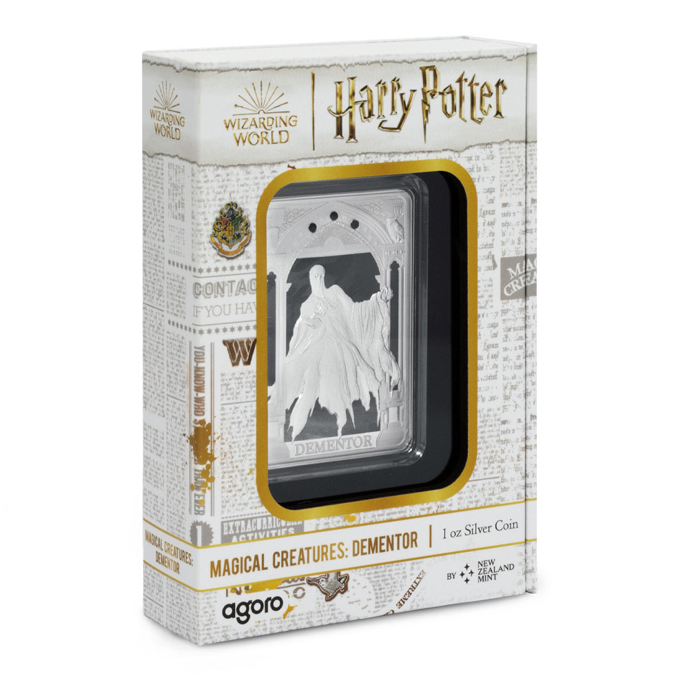2025 1 oz Colorized Niue Silver Harry Potter Creatures Dementor