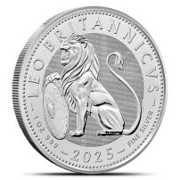 2025 1 oz British Silver The British Lion Coin (BU)