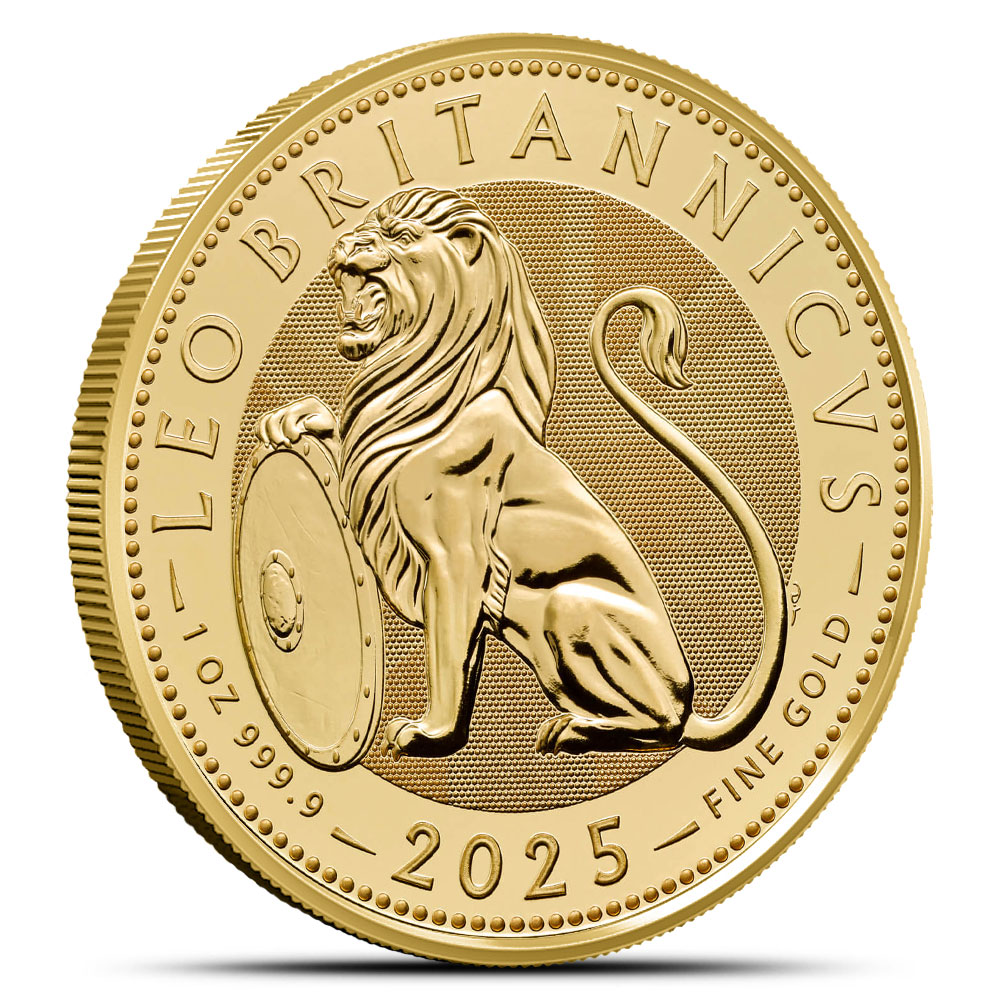 1872 Smithonian London&the lion 1オンス銀貨 2025 1 oz British Gold The British Lion Coin (BU) l JM Bullion™
