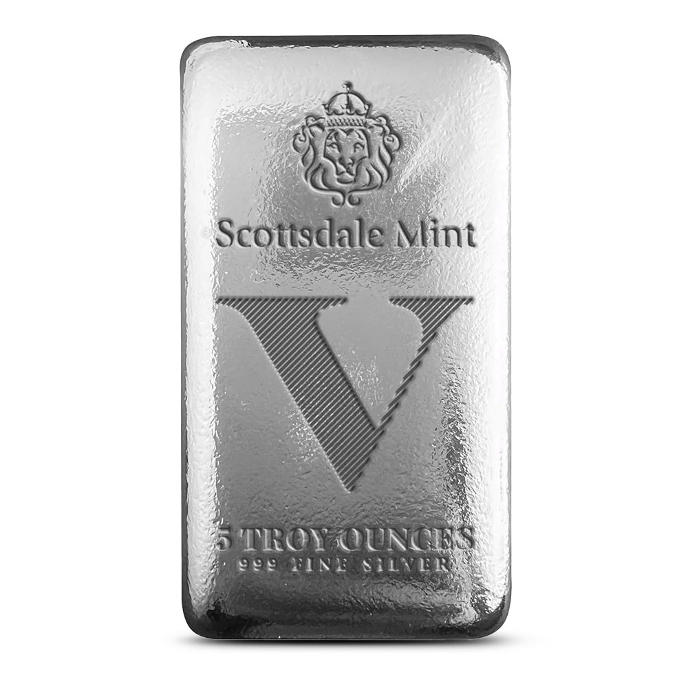 1oz　銀貨　5枚セット 5 oz Scottsdale Silver Imperium Collection V5 Bar l JM Bullion™