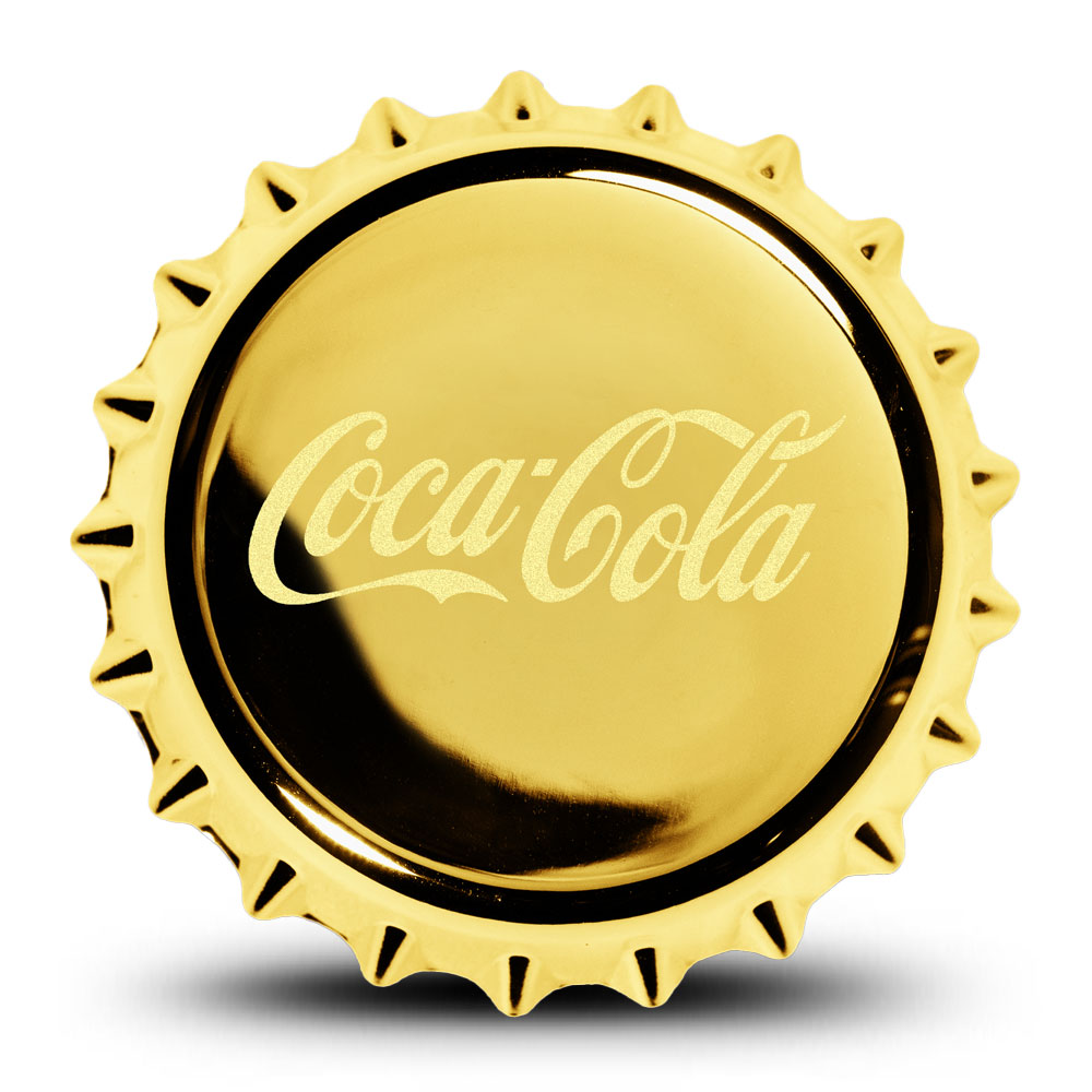 2025 1.2 Gram Niue Gold Coca Cola Bottle Cap Coin (Box + CoA)