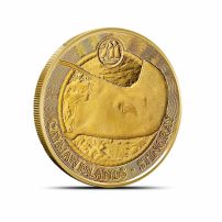2025 1/10 oz Cayman Islands Gold Sea Life Stingray Coin (Proof-Like)