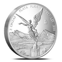 2025 2 oz Proof Mexican Silver Libertad Coin (In Capsule)