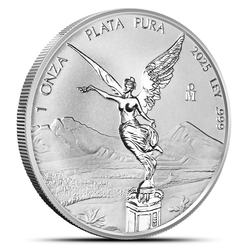 2025 1 oz Reverse Proof Mexican Silver Libertad Coin