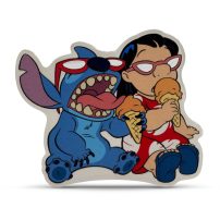 2025 1 oz Proof Colorized Niue Silver Disney Stitch Ice Cream Coin (Box + CoA)