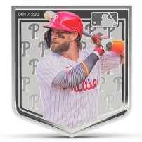 2025 3 oz Proof Colorized Niue Silver Major League Baseball Bryce Harper Coin (Box + CoA)