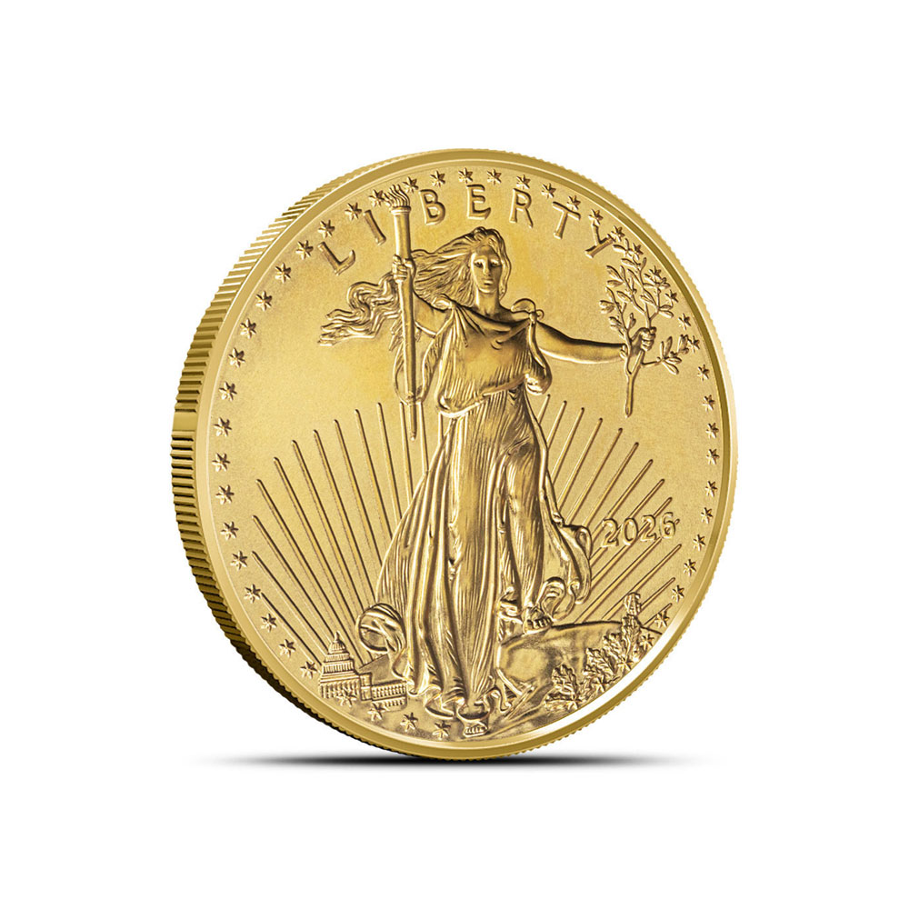 2026 1/4 oz American Gold Eagle Coin (BU)