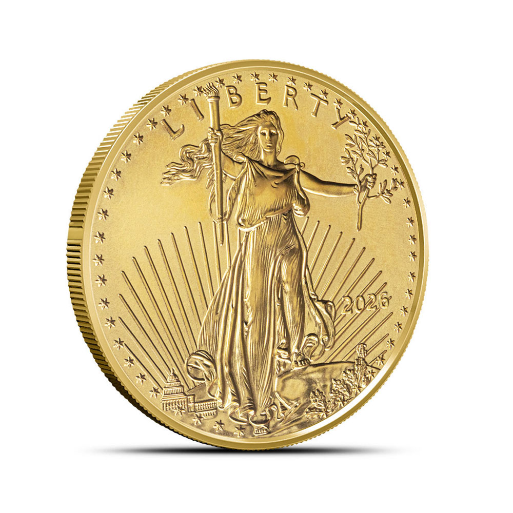2026 1/2 oz American Gold Eagle Coin (BU)